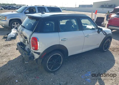 2014 Mini Countryman Cooper S из США, поврежденный, VIN WMWZC5C54EWM17349